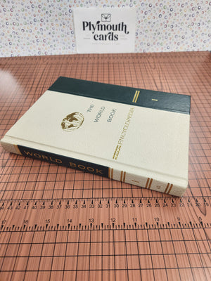 1970 & 1974 World Book Encyclopedia volumes