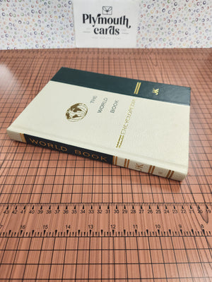 1970 & 1974 World Book Encyclopedia volumes