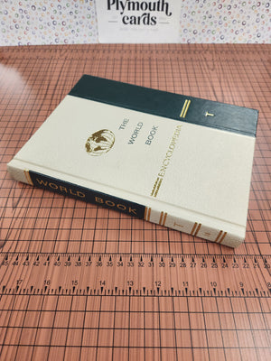 1970 & 1974 World Book Encyclopedia volumes