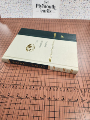 1970 & 1974 World Book Encyclopedia volumes