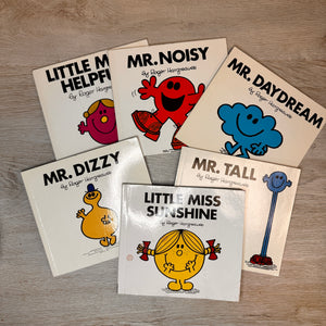 Little Miss & Mr books