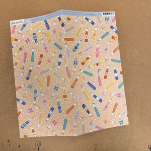 Movie Theater Junk Journal Scrapbook kit - March 2025