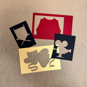 Movie Theater Junk Journal Scrapbook kit - March 2025