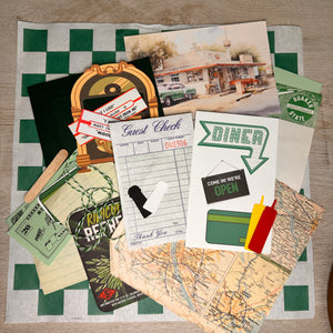 Green Diner Mini Journal card kit - April 14th ONLY