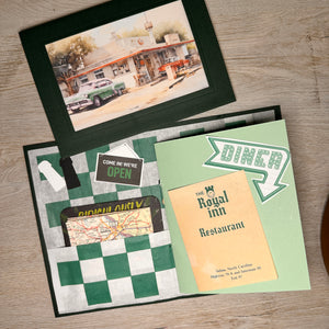 Green Diner Mini Journal card kit - April 14th ONLY