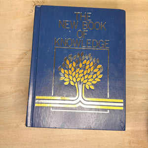 The New Book of Knowledge encyclopedia volumes - 2002