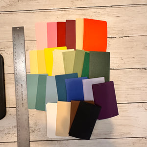 Mini Cardstock Paper Packs