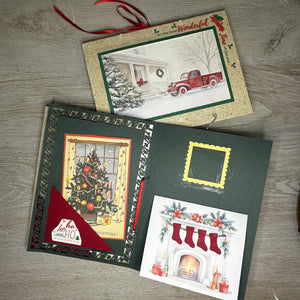 Christmas in July Mini Journal card kit - July 14th ONLY