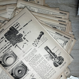 Motor's Auto Repair Manual pages - 10 pack