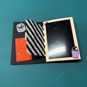 Halloween Mini Journal card kit - August 14th ONLY