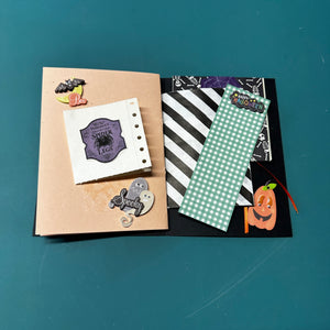 Halloween Mini Journal card kit - August 14th ONLY