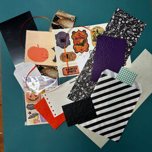 Halloween Mini Journal card kit - August 14th ONLY