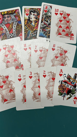 Club Tattoo playing cards