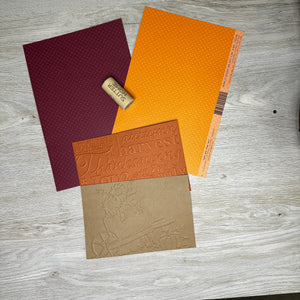 Harvest Memories Junk Journal Scrapbook box - September 2025