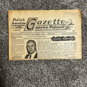 Polish American Gazette newspaper