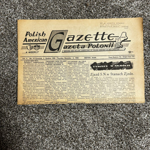 Polish American Gazette newspaper
