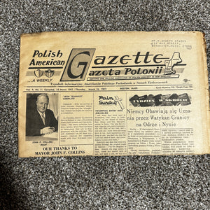 Polish American Gazette newspaper
