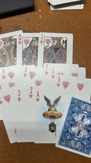 Flying Machines playing cards
