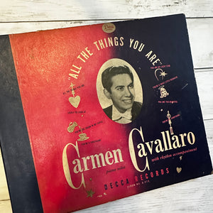 Carmen Cavallaro - record album storage book