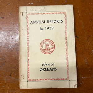 Town of Orleans MA annual reports