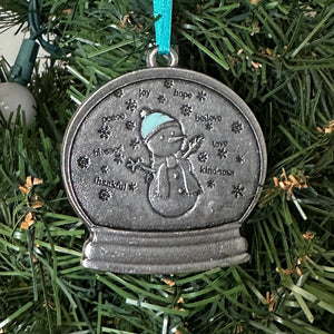 Snowing Positivity - Clarence 2025 Snowman ornament