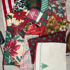 Christmas Fabric grab bag