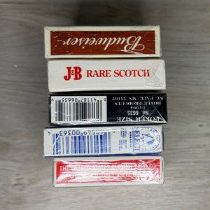 Beverage playing cards