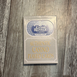 Casino playing cards