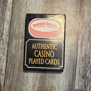 Casino playing cards