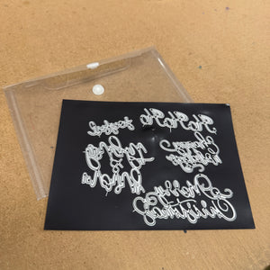 Christmas Thin Metal Die Sets - Used