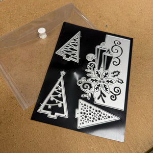 Christmas Thin Metal Die Sets - Used