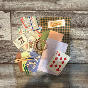 Colorful Kitchen Cupboard junk journal scrapbook box - March 2026