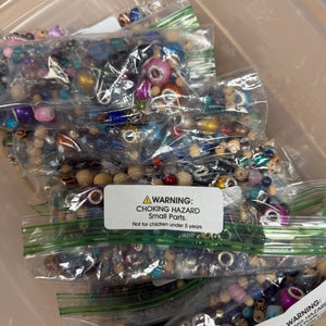 Assorted bead bundles - 4 oz