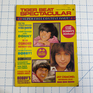 Tiger Beat magazines