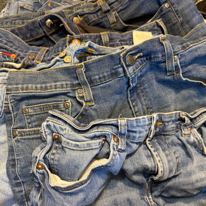 Denim Front Panel Piece – 13" to 18"