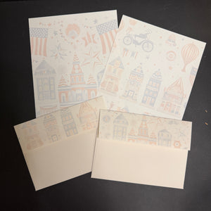 Americana 250th paper & envelope set