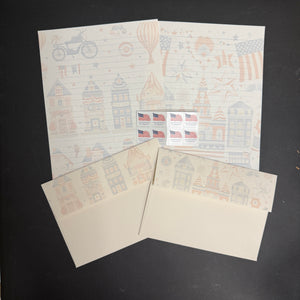Americana 250th paper & envelope set