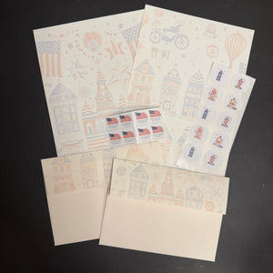 Americana 250th paper & envelope set
