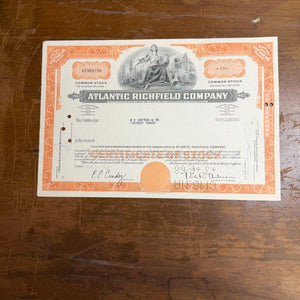 Stock Certificates