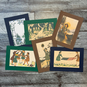 Scouts "Greetings from the Past" cards