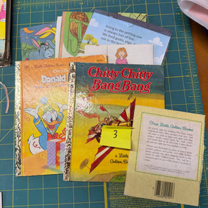 Damaged Little Golden Books - covers & pages