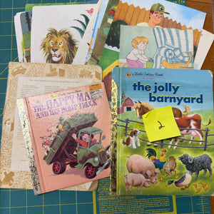 Damaged Little Golden Books - covers & pages