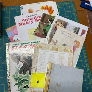 Damaged Little Golden Books - covers & pages
