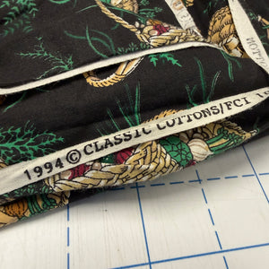1994 Classic Cottons basket fabric - 1/4 yard