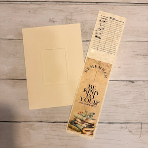 Books Mini Journal card kit -March 14th only