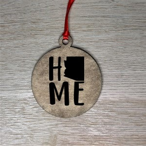 Home State Wooden Ornaments