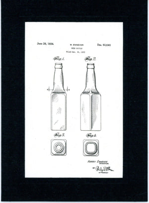 Beer Patents patent card set