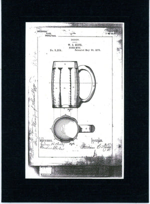 Beer Patents patent card set
