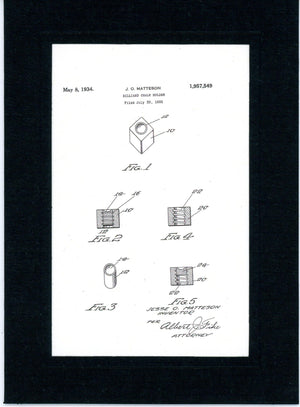 Pool Billiard patent cards