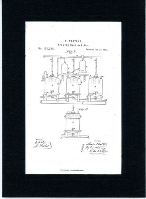 Beer Patents patent card set